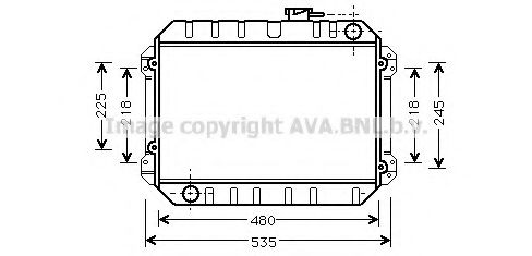 Imagine Radiator, racire motor PRASCO TO2009