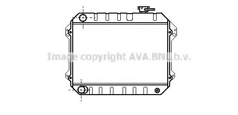 Imagine Radiator, racire motor PRASCO TO2068