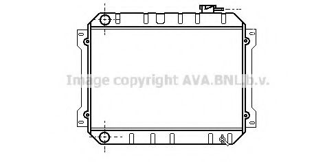 Imagine Radiator, racire motor PRASCO TO2081