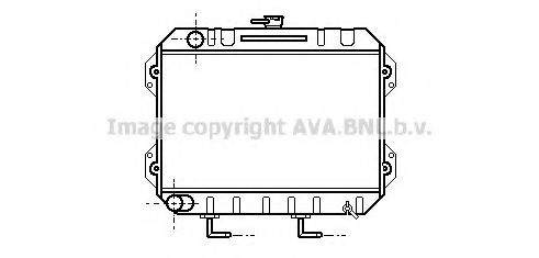 Imagine Radiator, racire motor PRASCO TO2089