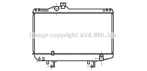 Imagine Radiator, racire motor PRASCO TO2107