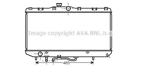 Imagine Radiator, racire motor PRASCO TO2146