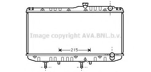 Imagine Radiator, racire motor PRASCO TO2178