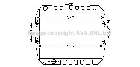 Imagine Radiator, racire motor PRASCO TO2183