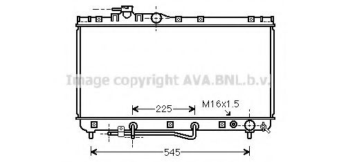 Imagine Radiator, racire motor PRASCO TO2184