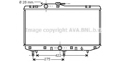 Imagine Radiator, racire motor PRASCO TO2208