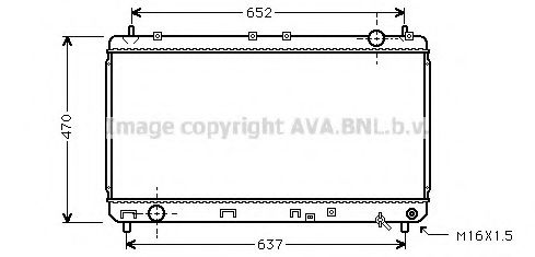 Imagine Radiator, racire motor PRASCO TO2247