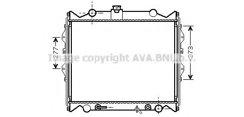 Imagine Radiator, racire motor PRASCO TO2249