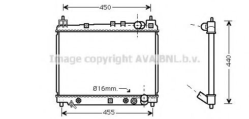 Imagine Radiator, racire motor PRASCO TO2259