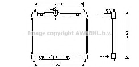 Imagine Radiator, racire motor PRASCO TO2287