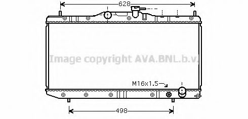 Imagine Radiator, racire motor PRASCO TO2291