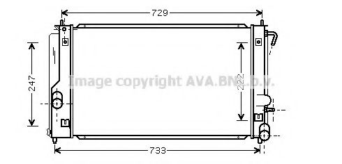 Imagine Radiator, racire motor PRASCO TO2296