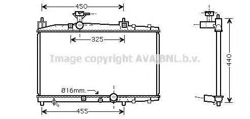 Imagine Radiator, racire motor PRASCO TO2317