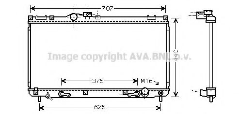 Imagine Radiator, racire motor PRASCO TO2322