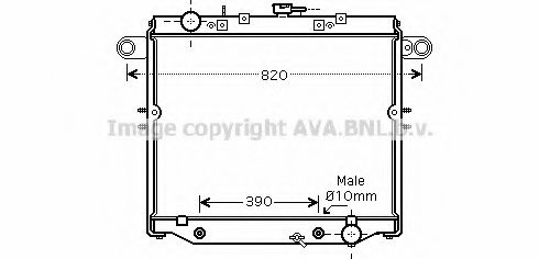 Imagine Radiator, racire motor PRASCO TO2329