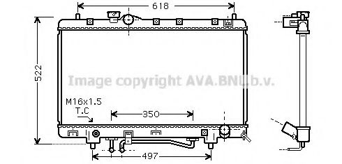 Imagine Radiator, racire motor PRASCO TO2330