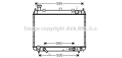 Imagine Radiator, racire motor PRASCO TO2340