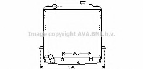 Imagine Radiator, racire motor PRASCO TO2373