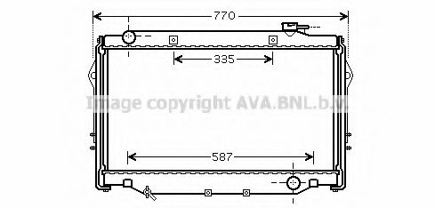 Imagine Radiator, racire motor PRASCO TO2377