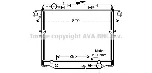 Imagine Radiator, racire motor PRASCO TO2378