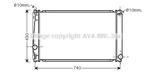 Imagine Radiator, racire motor PRASCO TO2418