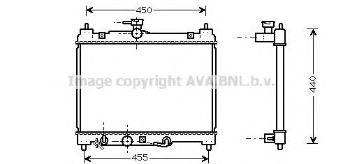 Imagine Radiator, racire motor PRASCO TO2459