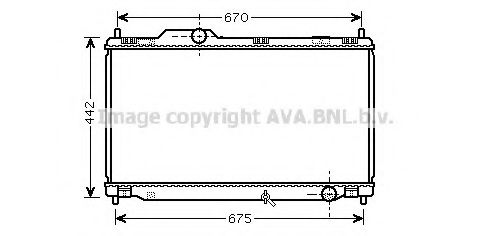 Imagine Radiator, racire motor PRASCO TO2461