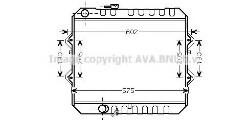 Imagine Radiator, racire motor PRASCO TO2465