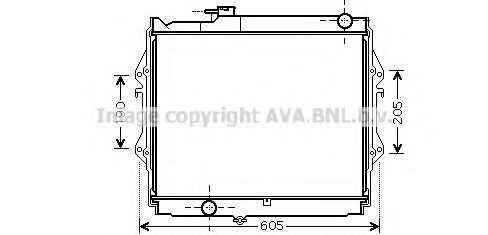 Imagine Radiator, racire motor PRASCO TO2472