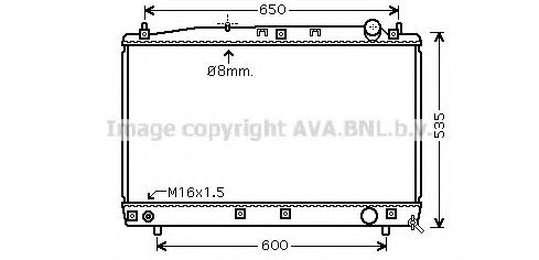 Imagine Radiator, racire motor PRASCO TO2486