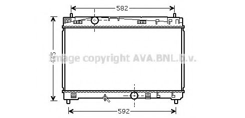 Imagine Radiator, racire motor PRASCO TO2489