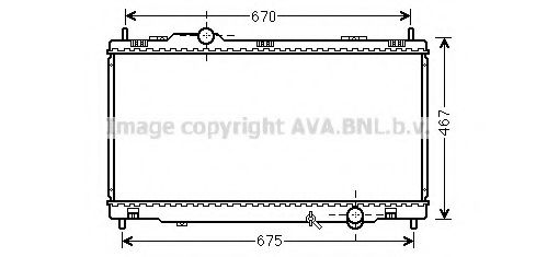 Imagine Radiator, racire motor PRASCO TO2495