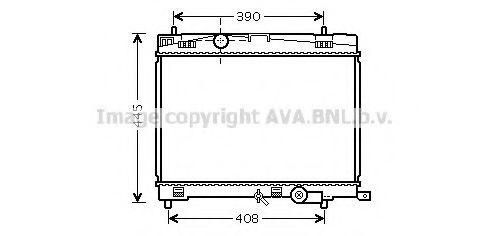 Imagine Radiator, racire motor PRASCO TO2498