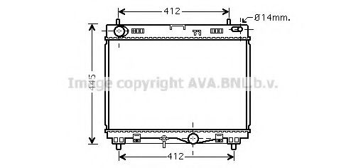 Imagine Radiator, racire motor PRASCO TO2500