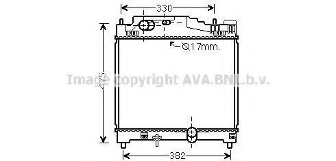 Imagine Radiator, racire motor PRASCO TO2501