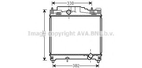 Imagine Radiator, racire motor PRASCO TO2502