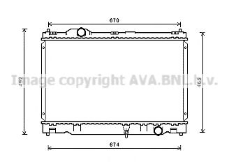 Imagine Radiator, racire motor PRASCO TO2669