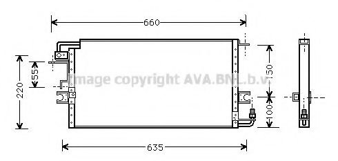 Imagine Condensator, climatizare PRASCO TO5198