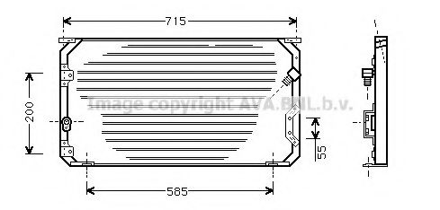 Imagine Condensator, climatizare PRASCO TO5246