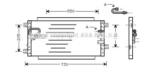 Imagine Condensator, climatizare PRASCO TO5252