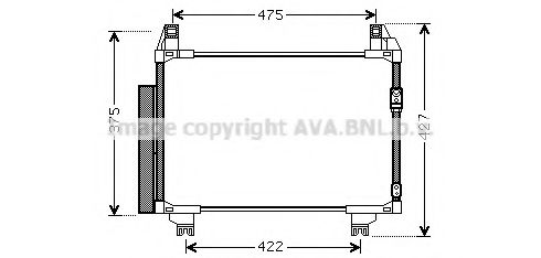 Imagine Condensator, climatizare PRASCO TO5497D