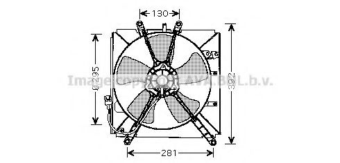 Imagine Ventilator, radiator PRASCO TO7512