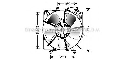 Imagine Ventilator, radiator PRASCO TO7515