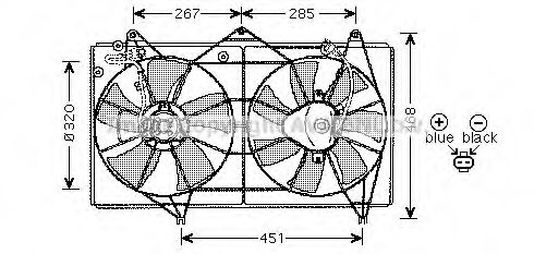 Imagine Ventilator, radiator PRASCO TO7527