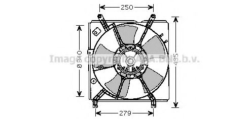 Imagine Ventilator, radiator PRASCO TO7529