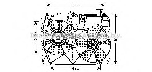 Imagine Ventilator, radiator PRASCO TO7534