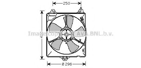 Imagine Ventilator, radiator PRASCO TO7541