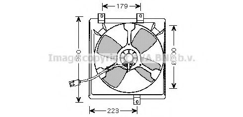 Imagine Ventilator, radiator PRASCO TO7545