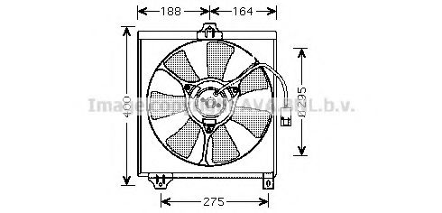 Imagine Ventilator, radiator PRASCO TO7546