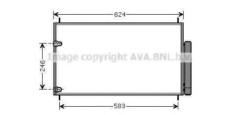 Imagine Condensator, climatizare PRASCO TOA5405D